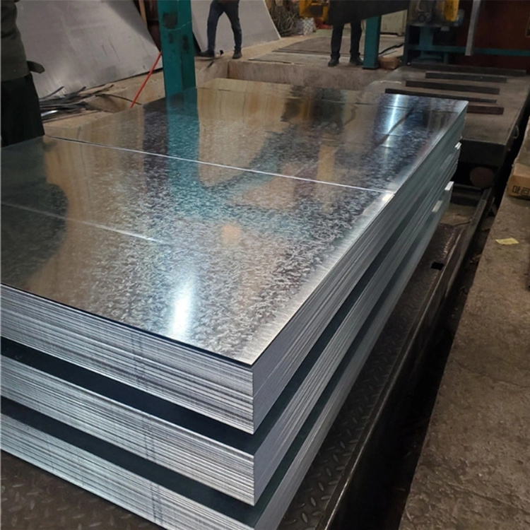 galvanized steel plate Q195 Q235 High strength Alloyed galvanized steel sheet Civil building roof plate roof grid