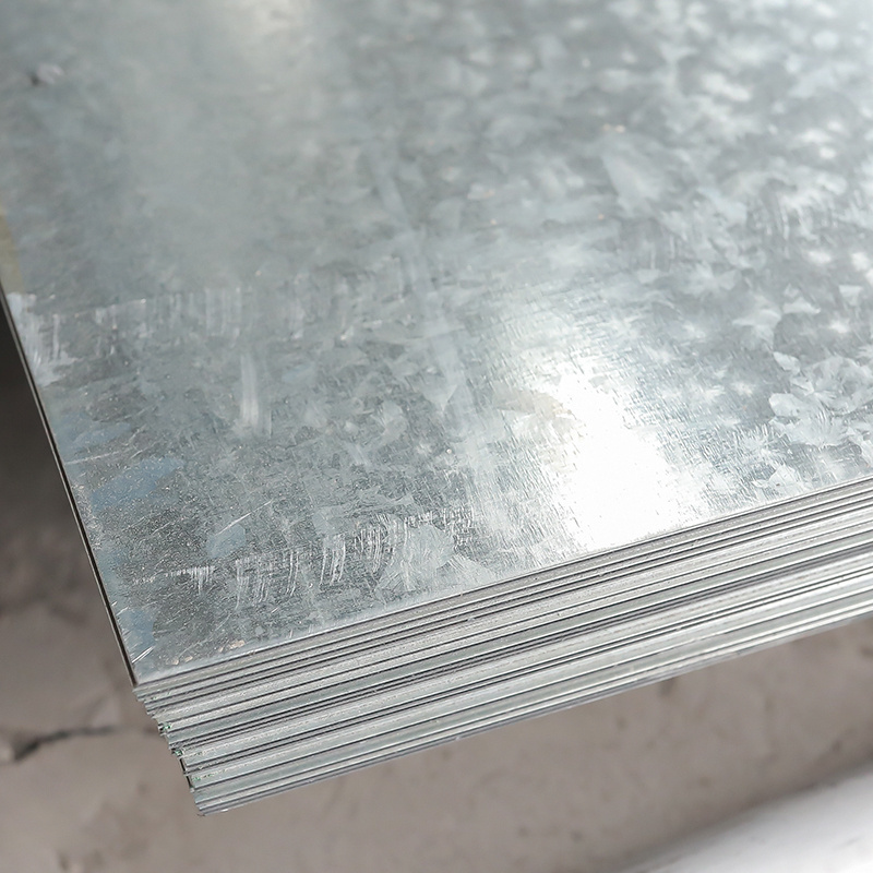 galvanized steel plate Q195 Q235 High strength Alloyed galvanized steel sheet Civil building roof plate roof grid