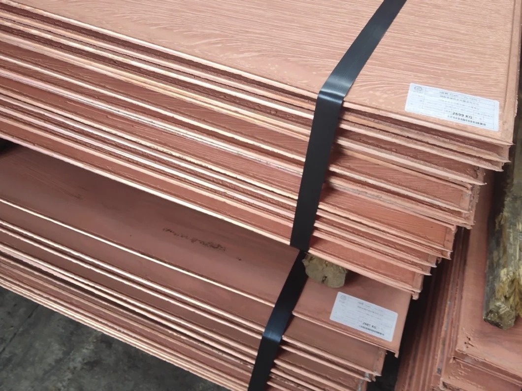 Wholesale Customize size Pure Red Copper Sheets C10100 C10200 C10300 price per kg 99% Copper plate Sheets