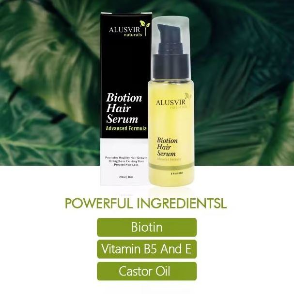 Biotin Hair Growth Serum Hair Care Products Grow Fast Healthy Strong Hair Loss Treatment For Men And Women