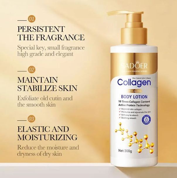 Collagen Body Lotion skincare Nourishing Whitening Body Skin Care Cream for Women