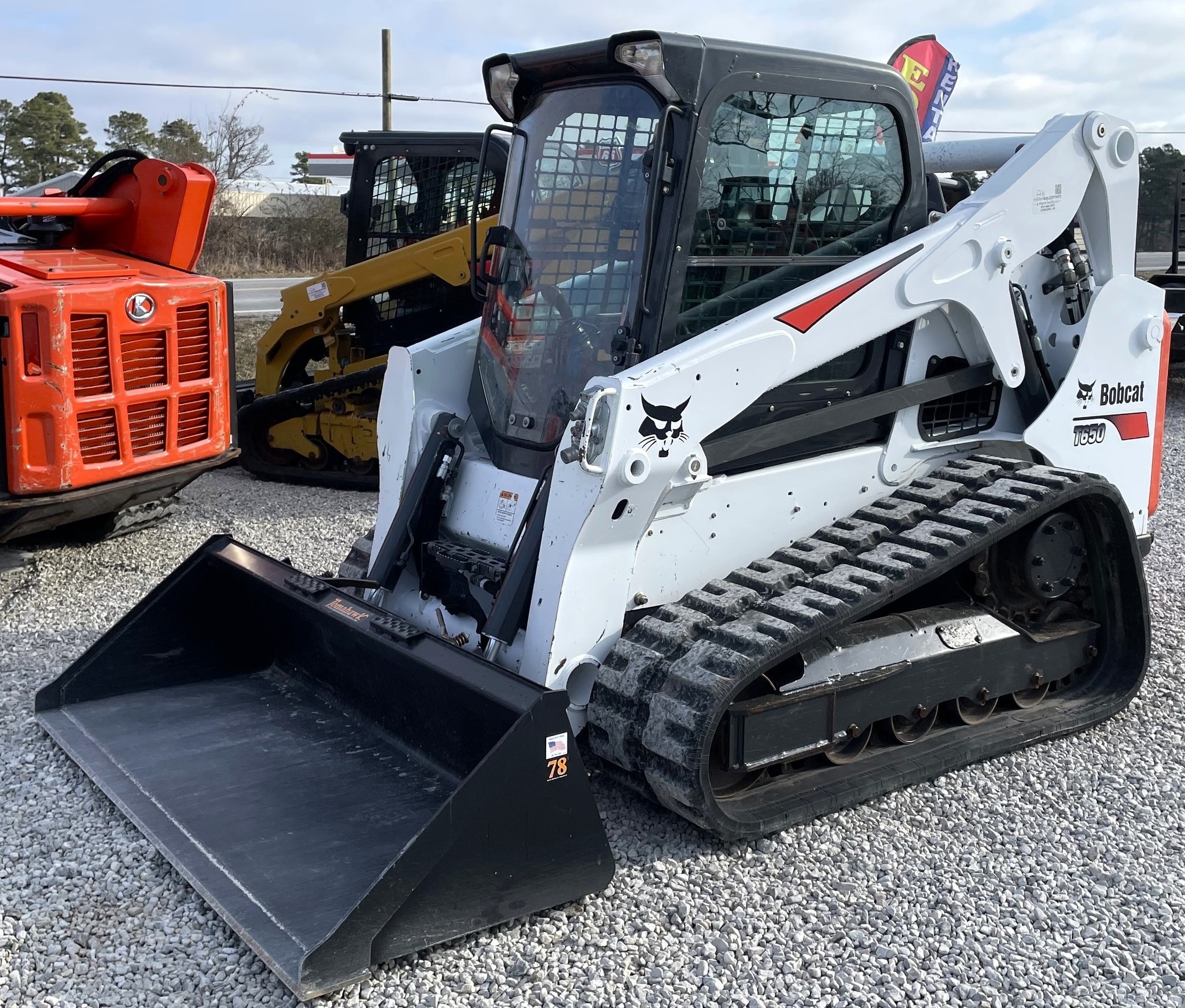 used bobcat T650  Bobcat T650  Used Skid Steer Loader Used Bobcat Skid Steer Loader T650 with good condition for sale