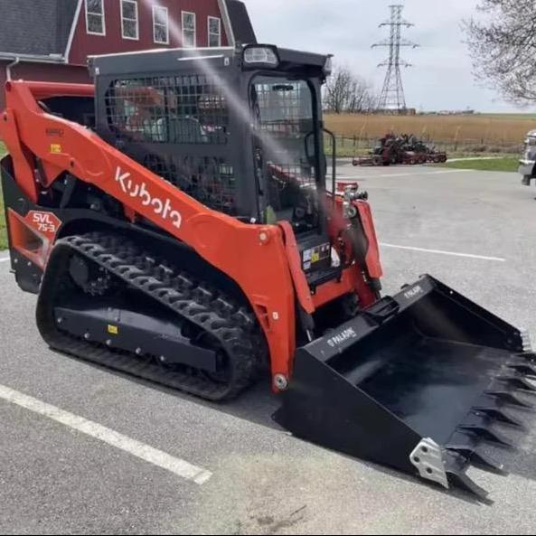 Kubota SVL75-3 Steer Loader Wheel Skid Steer Loader Earth-Moving Construction Machine