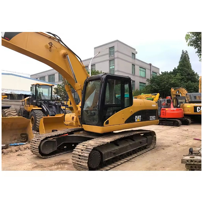 High quality wholesale CAT 320 C L construction equipment digger machine excavator used