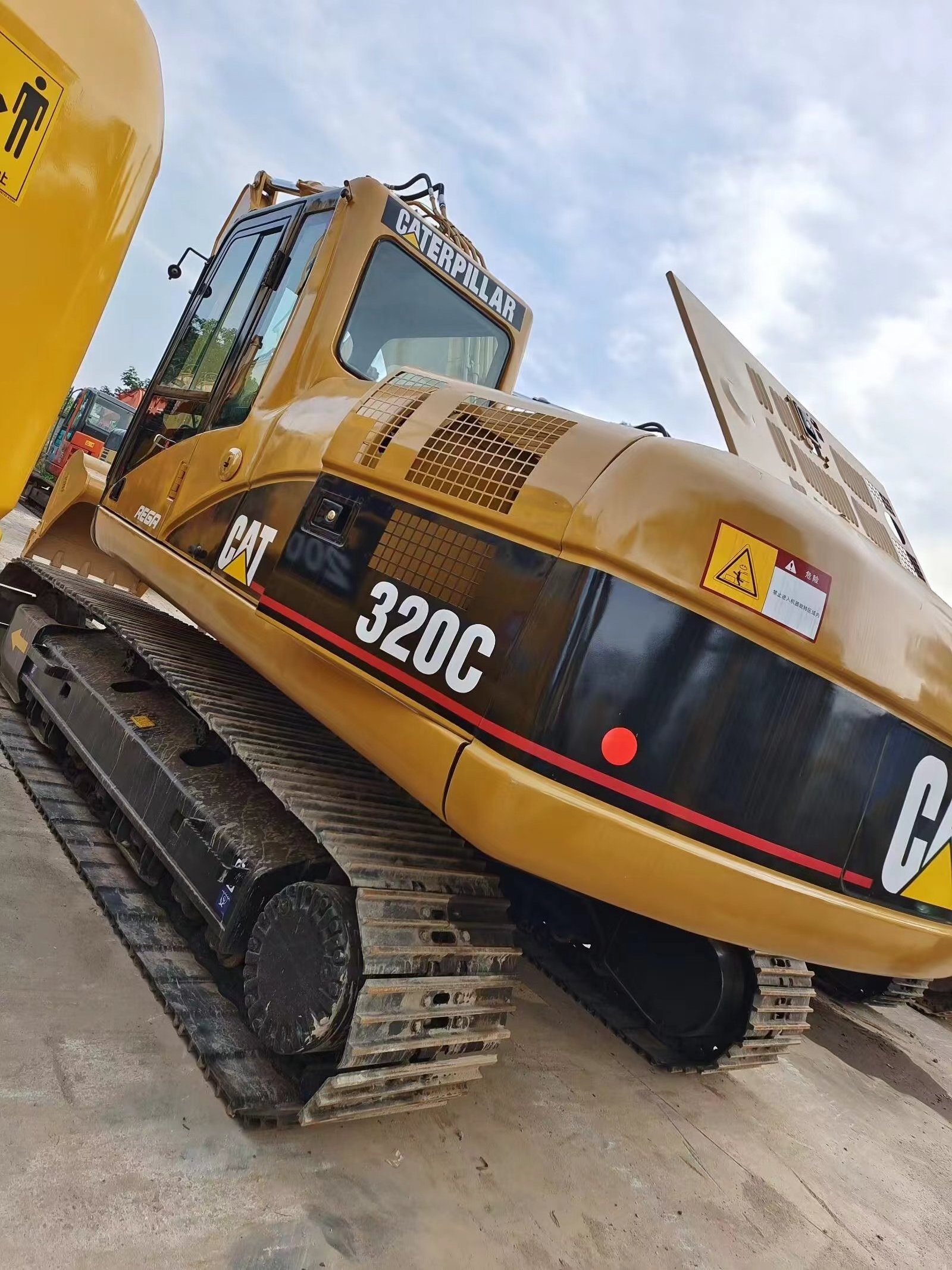 second-hand used caterpillar cat 320c crawler excavator 320c secondhand all in good condition for sale