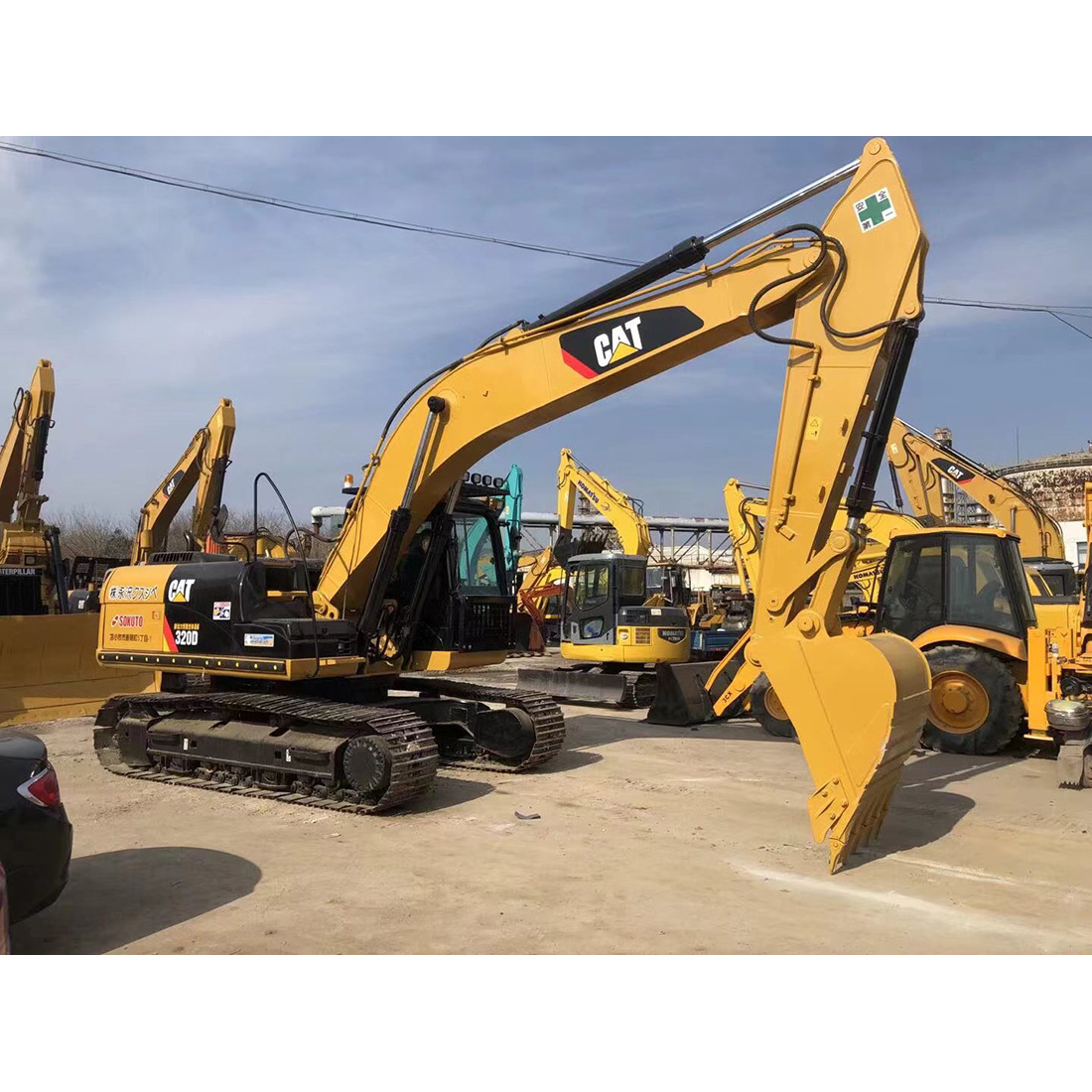 Used CAT 320 D wholesale crawler cheap machine price excavators