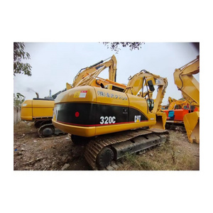 CAT 320 C used machine excavators construction digger crawler