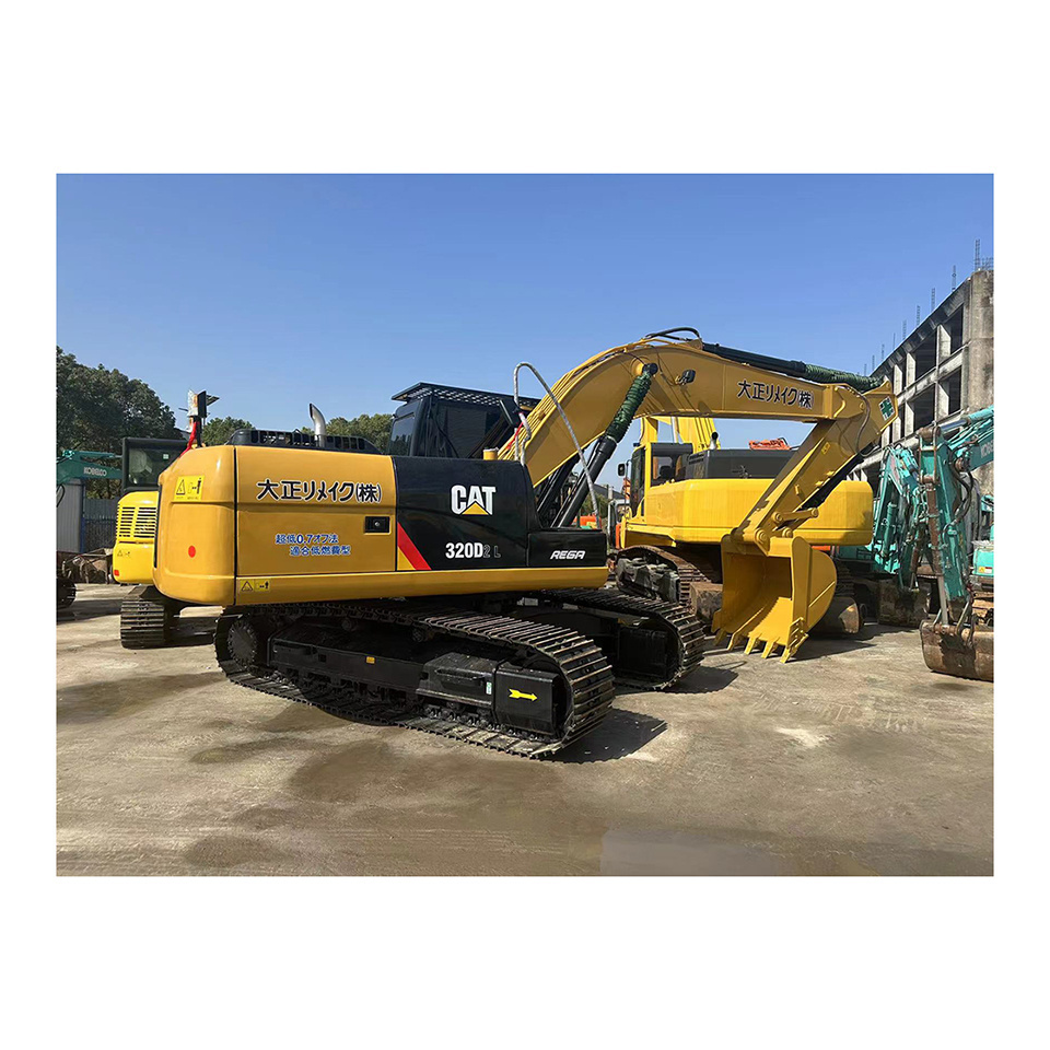 CAT 320D2 wholesale digger earth-moving machinery cheap used excavators for sale