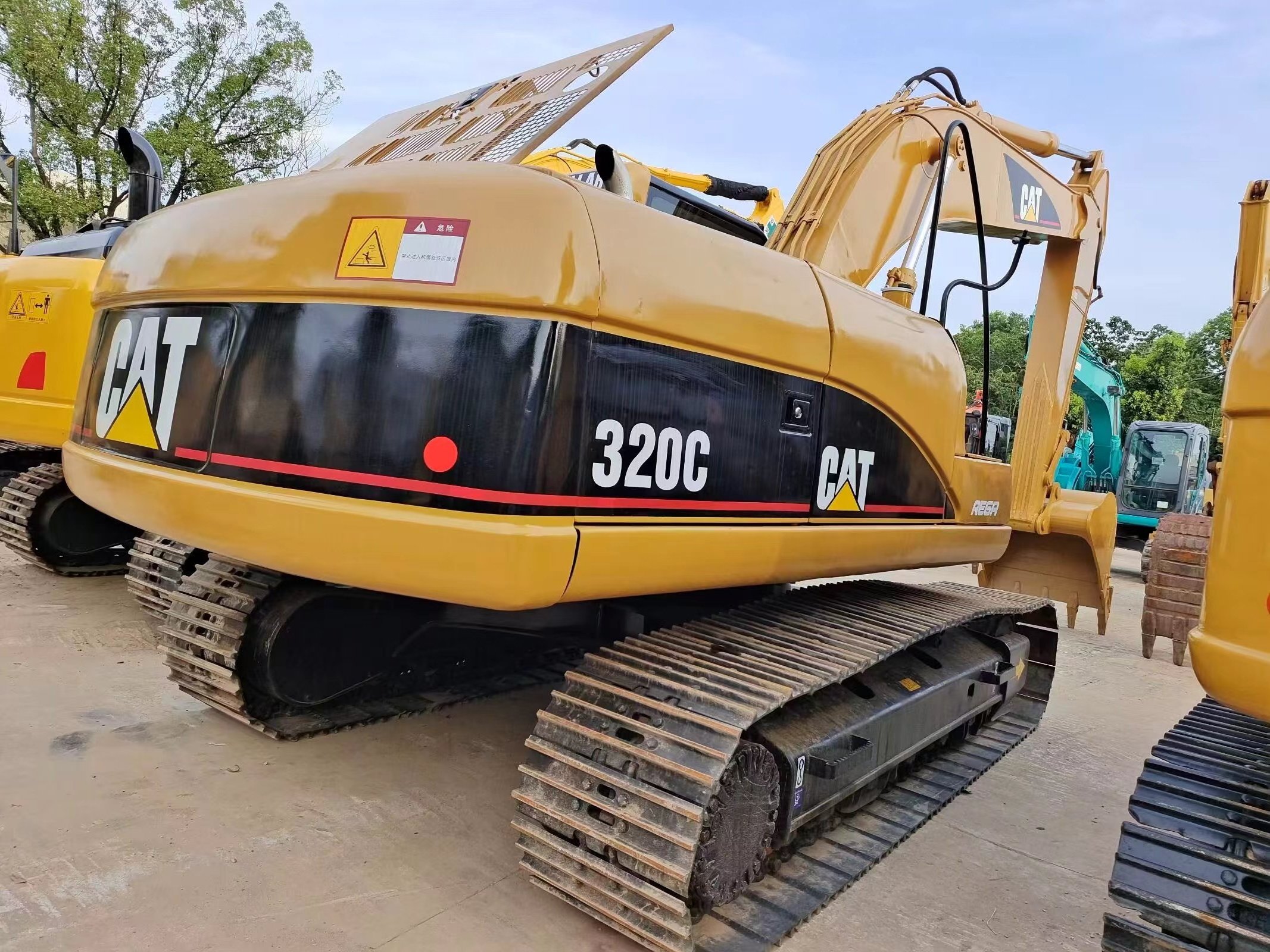 second-hand used caterpillar cat 320c crawler excavator 320c secondhand all in good condition for sale