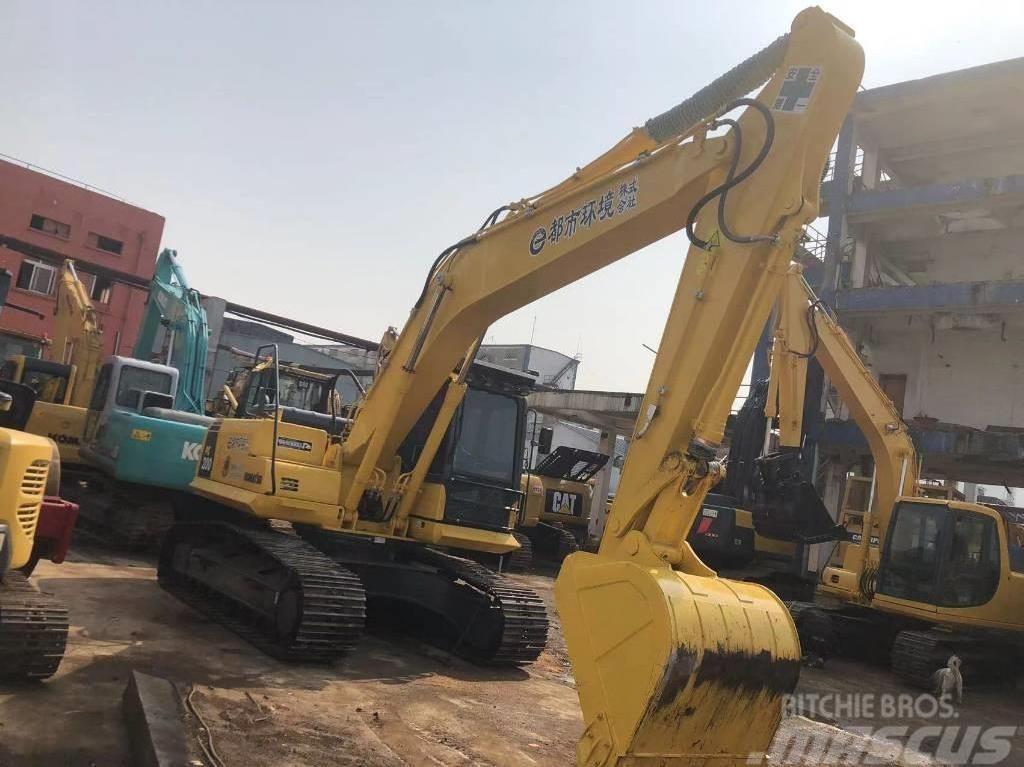 Komatsu PC200-8 cheap wholesale earth-moving machinery digger used excavators price