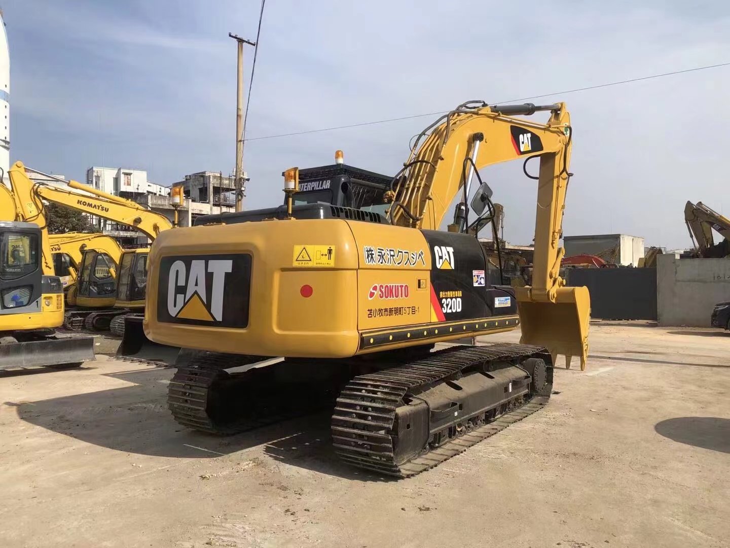 Used CAT 320 D wholesale crawler cheap machine price excavators