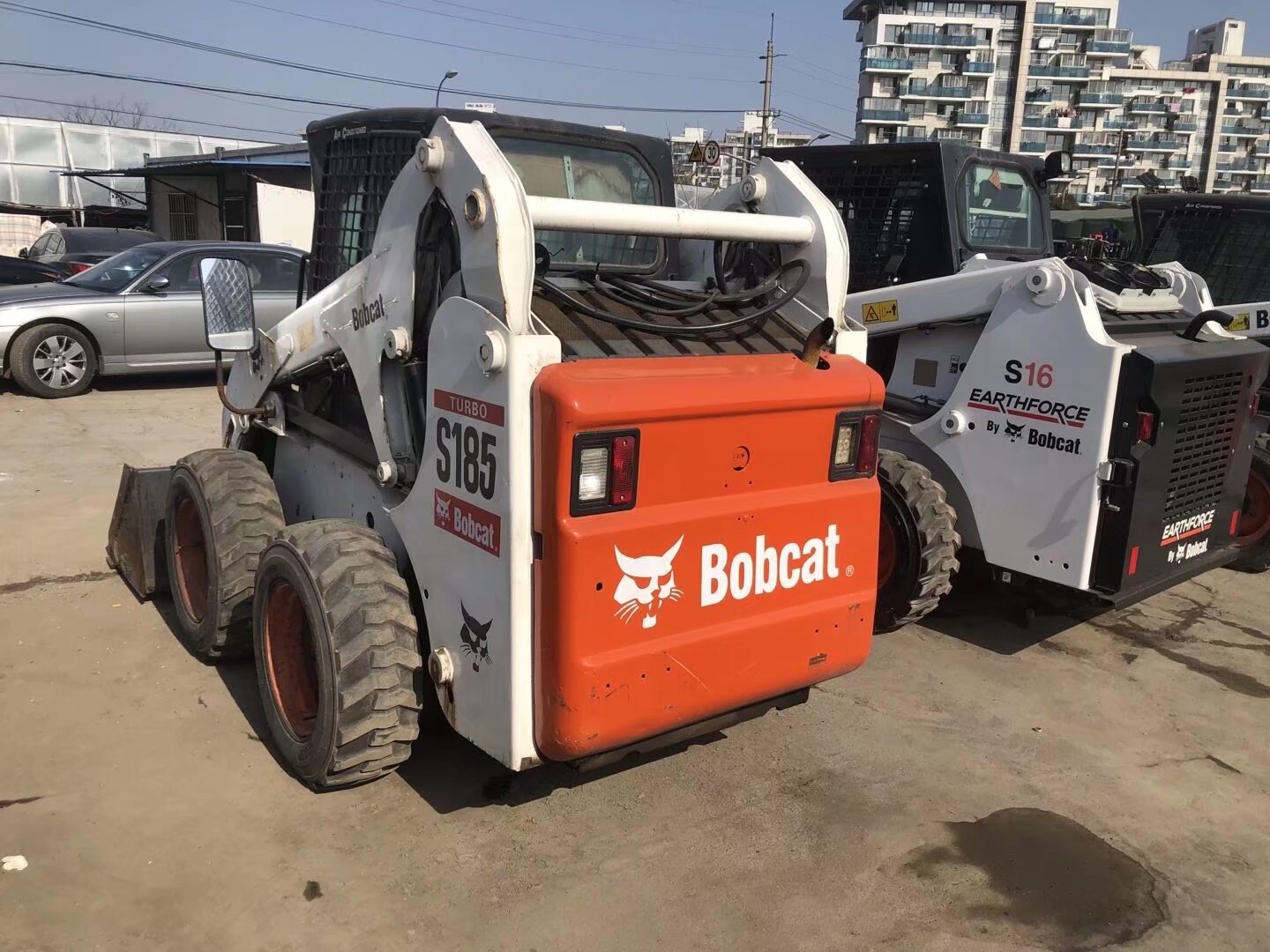 BOBCAT S185 construction earth-moving loaders used loading machinery and equipment sale