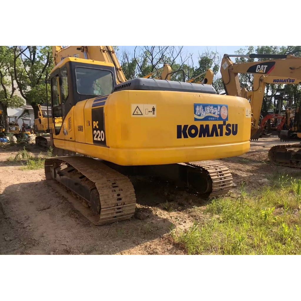 Used Komatsu PC220-7 bulk high quality cheap crawlers excavator construction for sale