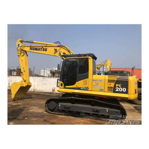 Komatsu PC200-8 cheap wholesale earth-moving machinery digger used excavators price