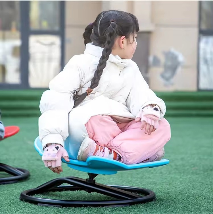 New Autism Kids Swivel Chair Kids Sensory Spinning Chair penguin Sensory Balance Training Educational Toys Sensory Chairs