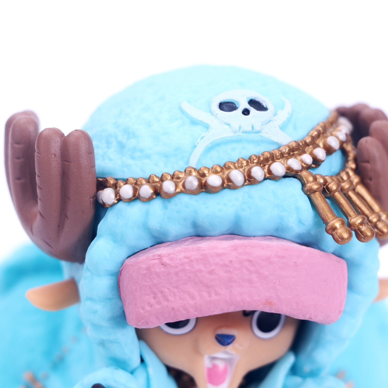 Tiktoks hot selling one pieces action figura anime Statues one pieces 20th Anniversary Edition chopper anime action figures