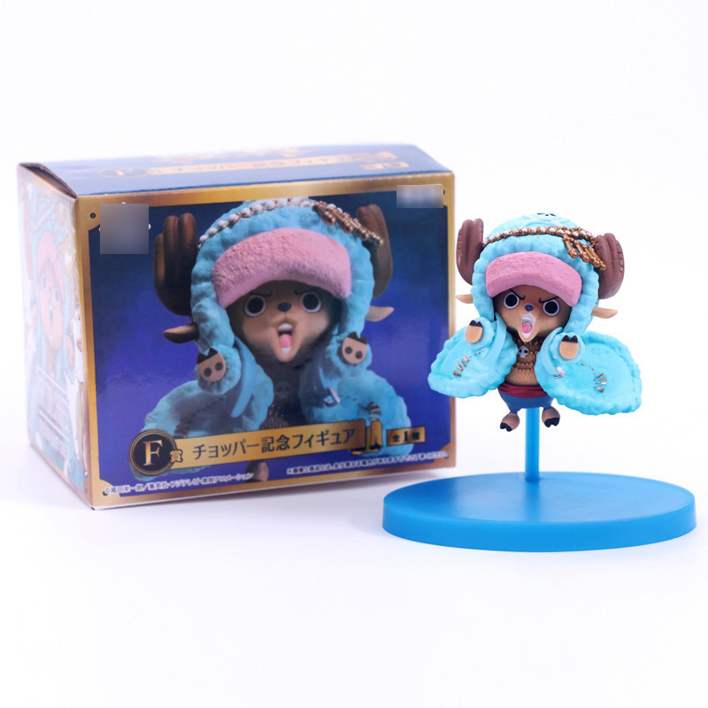 Tiktoks hot selling one pieces action figura anime Statues one pieces 20th Anniversary Edition chopper anime action figures