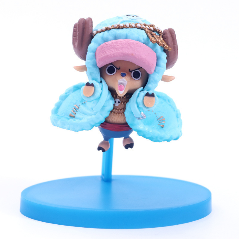 Tiktoks hot selling one pieces action figura anime Statues one pieces 20th Anniversary Edition chopper anime action figures