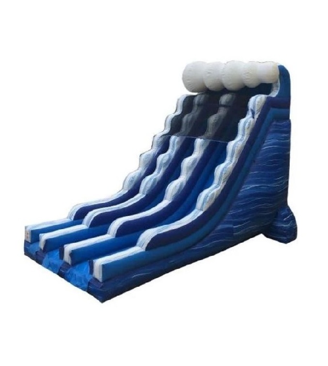 Factory Double Lane Inflatable Water Slide For Adult And Kids