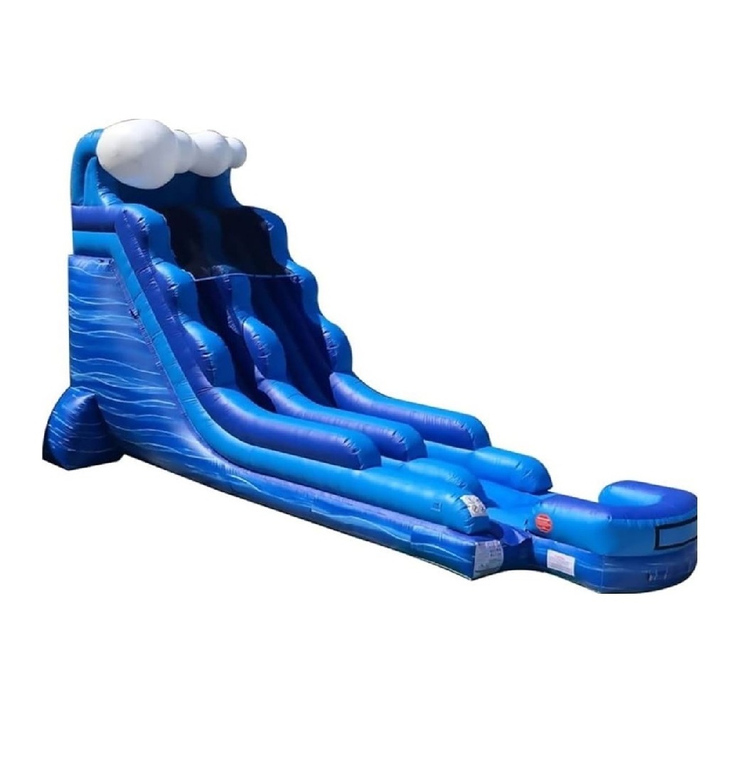 High Quality Inflatable Pool Slide For Sale Custom Blue Inflatable Water Slide