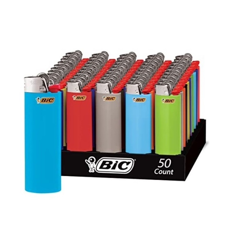 Top Quality Original Mini and Maxi Disposable Lighters J6 lighter tray of 50 /gas Lighter J25/J26 For Sale