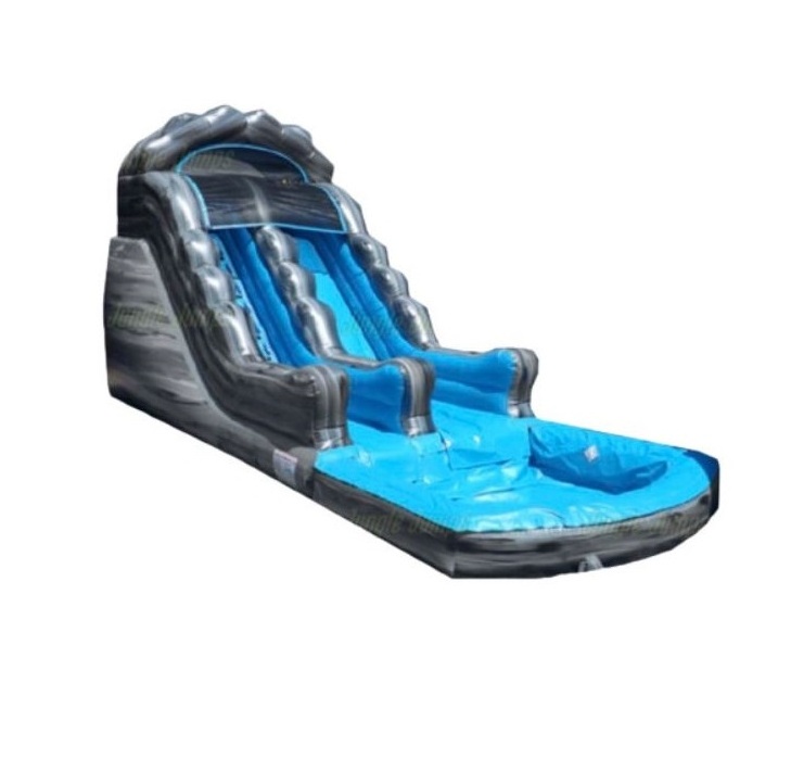 Manufacture High Quality Inflatable Water Climbing Wall Obstacle Course Floating Lake Slide Inflatable Sea Slide For Sale