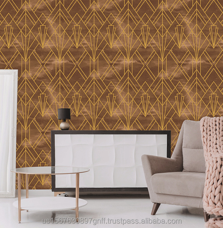 3d Geometric Wallpaper Bedroom Living Room Mural Wallpaper Modern Decorative Wallpaper For Bar Office Solon