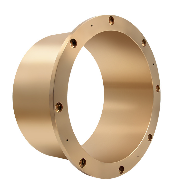 High Wear Resistant Self Lubricating Flanged Brass Copper Sleeve Bearing Bronze Bushing