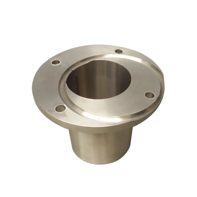 High Wear Resistant Self Lubricating Flanged Brass Copper Sleeve Bearing Bronze Bushing