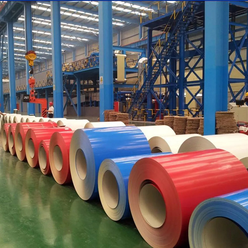 Factory low price quality assurance high quality material color coated ppgi galvanized steel coils sheet