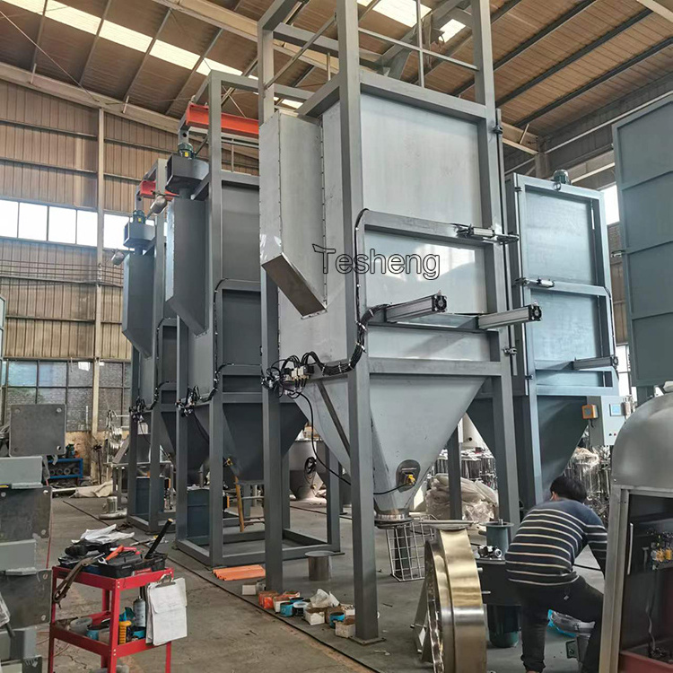 coffee powder bulk bag unloading system soybean big bag discharge station for food powder