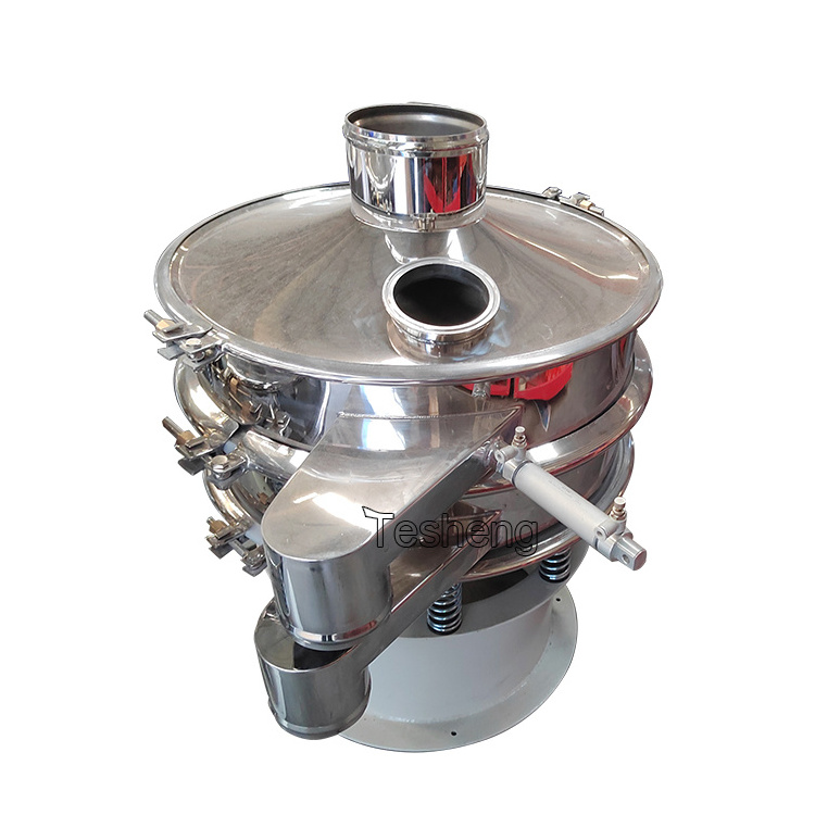 YS series types round vibrating sieve shaker vibrating machine powder sieving machine factory