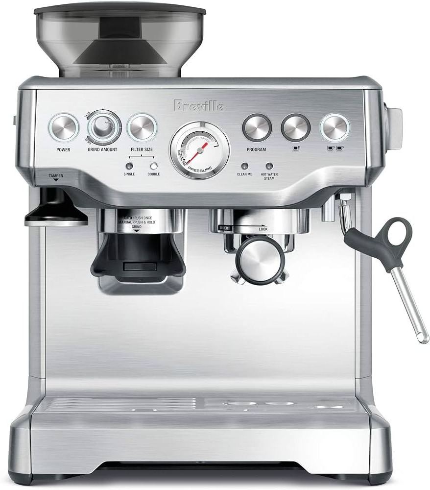 BEST SALES Original BrevilleS BES880BSS Touch Espressso Machine Brushed Stainless Steel