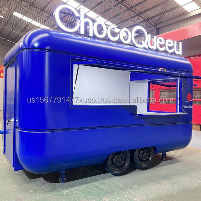 mobile food track coffe shop food stand ice cream truck other snack machines food truck coffee trailer fully equipped