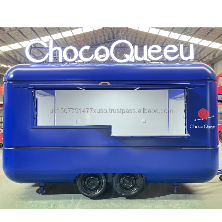 mobile food track coffe shop food stand ice cream truck other snack machines food truck coffee trailer fully equipped