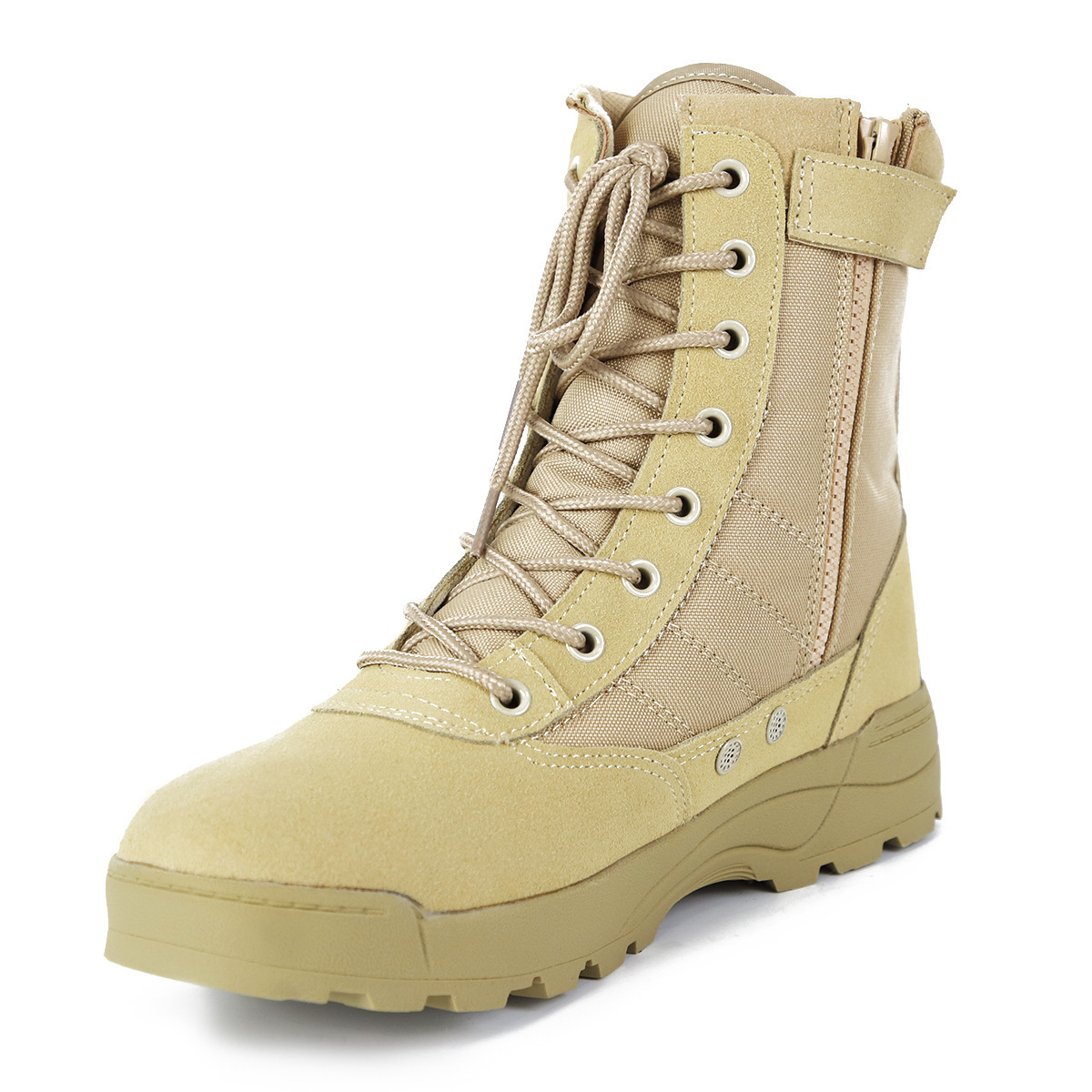 2024 new design fashion high top hot sell non slip wear boots men sand hiking boots hiking shoes for adults