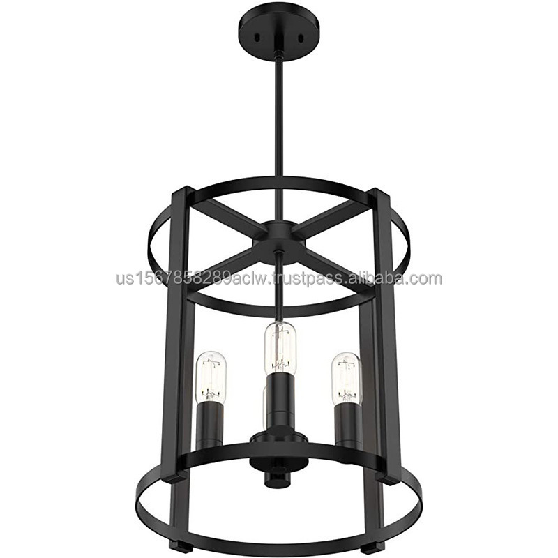 Retro Industrial Style Iron Art Embedded Ceiling Light Suitable for Living Room Bedroom Restaurant