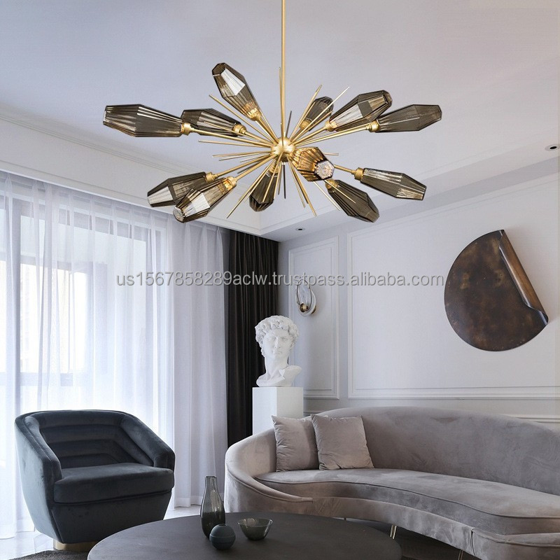 Retro Industrial Style Iron Art Embedded Ceiling Light Suitable for Living Room Bedroom Restaurant