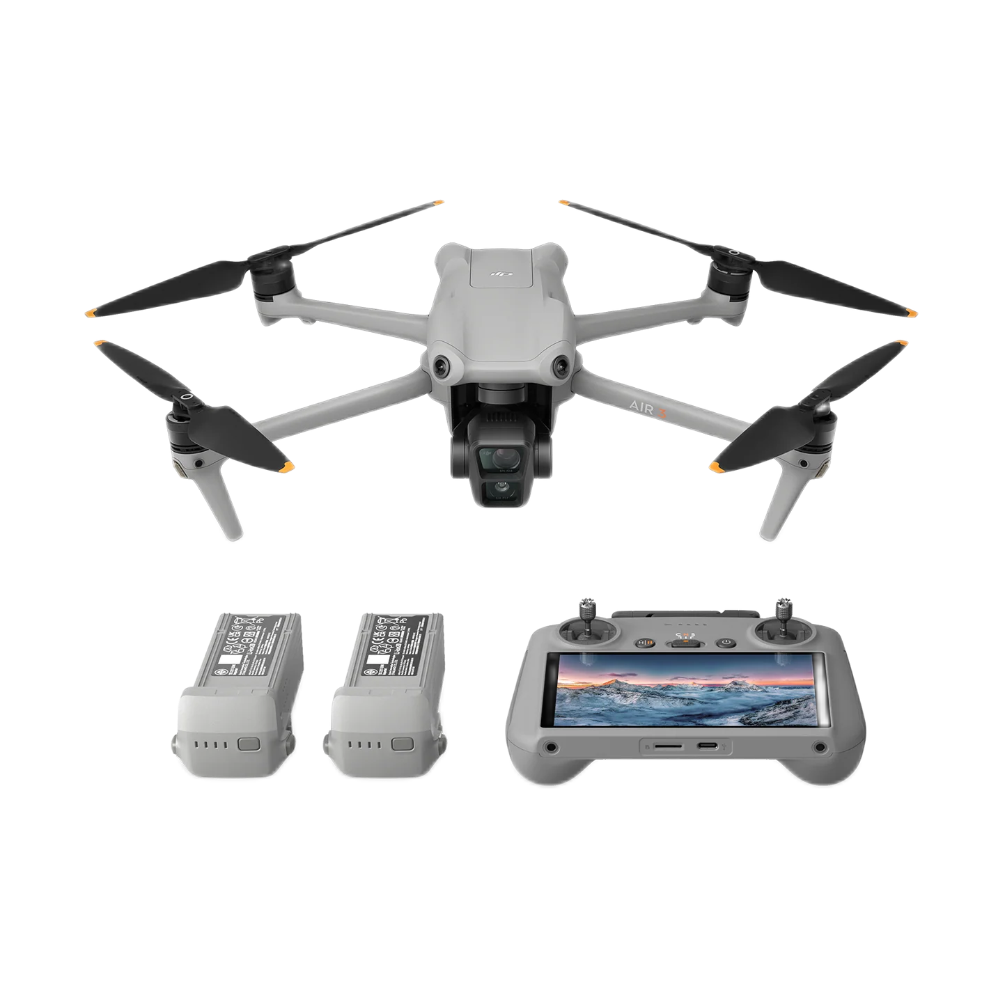 Original and brand new for DJI Air 3 with DJI RC 2 and Fly More Combo