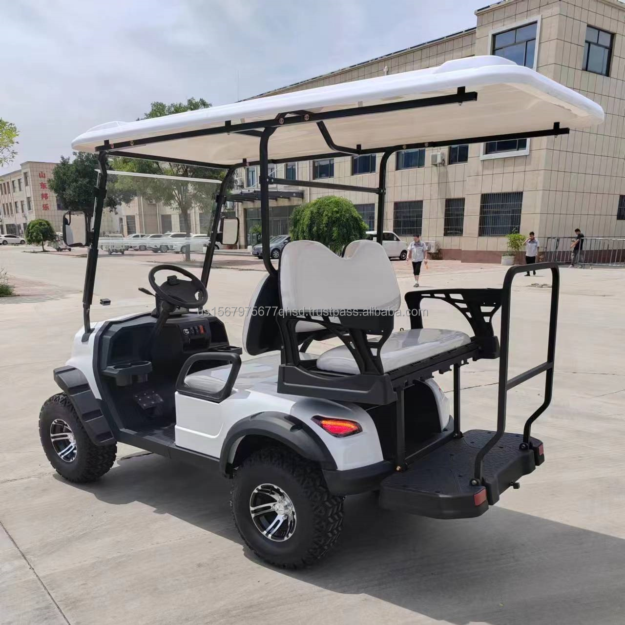 2024 High Quality Off-road Club Car Electric Vehicle AC Motor 2/4/6 Seaters 48V Lithium Battery Electric Golf Cart