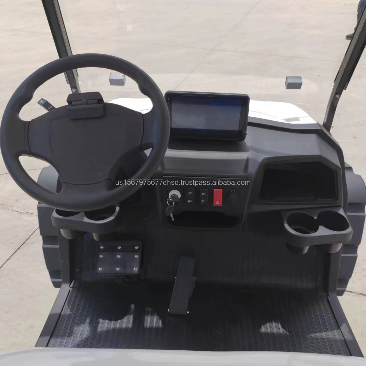 2024 High Quality Off-road Club Car Electric Vehicle AC Motor 2/4/6 Seaters 48V Lithium Battery Electric Golf Cart