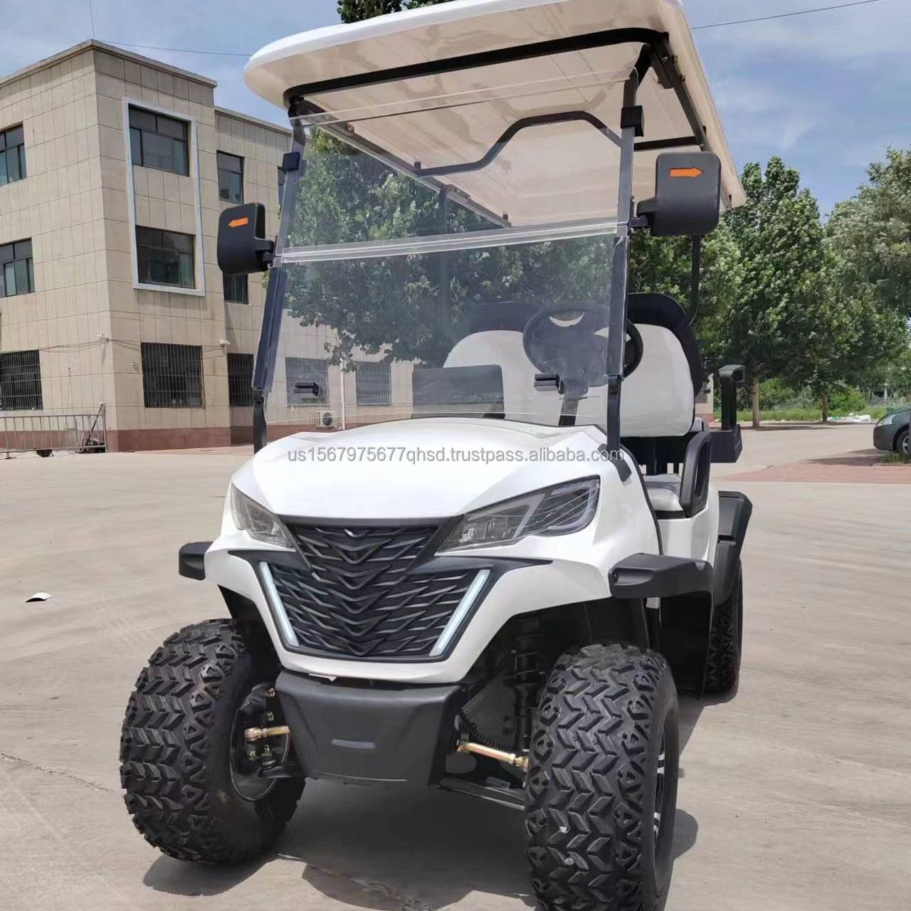 2023 New Design Electric Club Car 4 Seater Personal Electric Golf Cart with lithium battery lead acid battery hunting cart