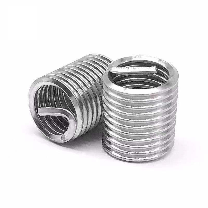 Stainless Steel Thread Inserts Fasteners for Metal or Plastic Durable Threaded Inserts