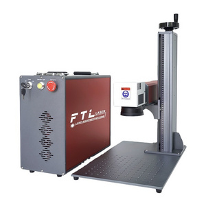 Portable stainless steel mopa color fiber laser marking machine 100W gold silver laser cutting machine for jewelry business