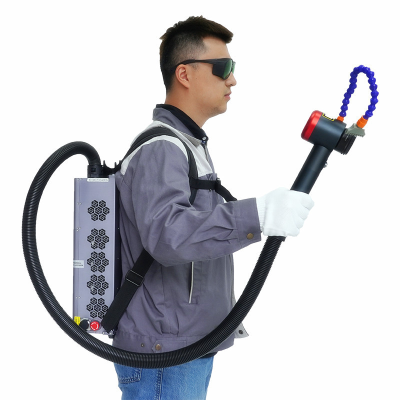 FTL Backpack pulse laser cleaning machine rust removal laser cleaning of metal laser metal cleaning machine