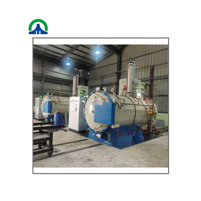 Vacuum Gas Quenching Furnace with pneumatic system and carrier cart etc