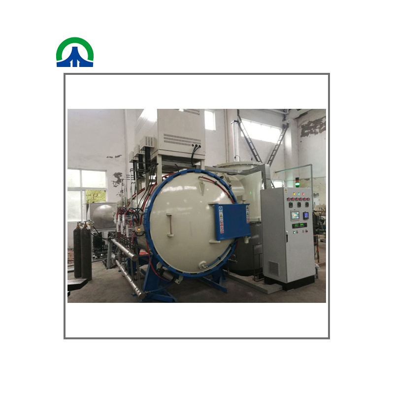 Vacuum Gas Quenching Furnace with pneumatic system and carrier cart etc