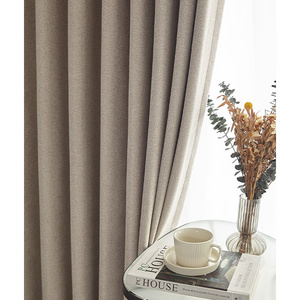 Curtains fabric 110"Inch 280cm width modern window luxury drapes for living room