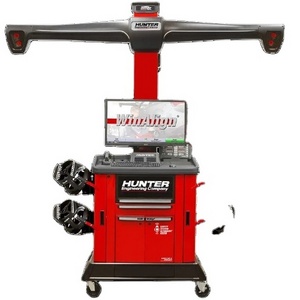 Four Car Wheel Alignment with Tire Changer and Balancing Machine