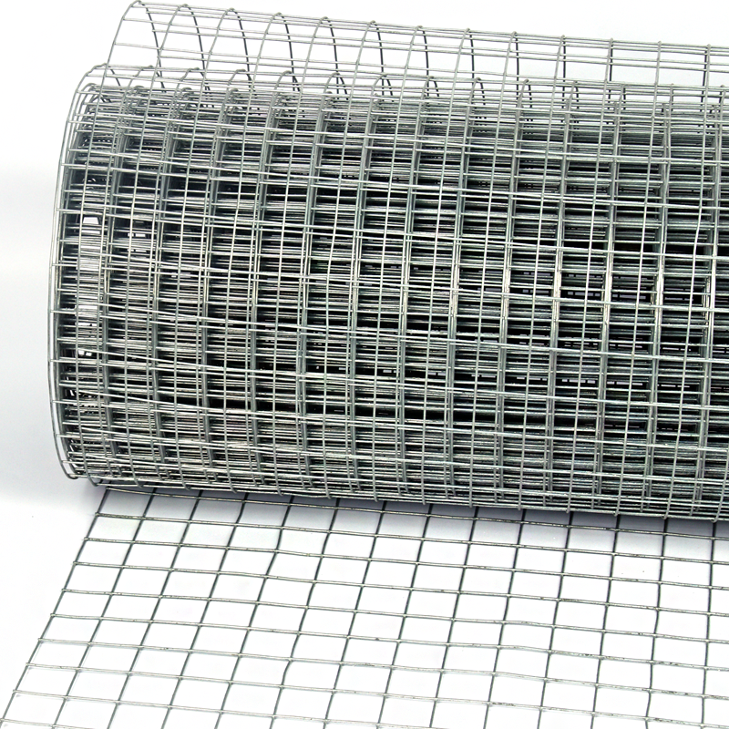 Protection fence panel 8 gauge galvanized 2 x 2 welded wire mesh